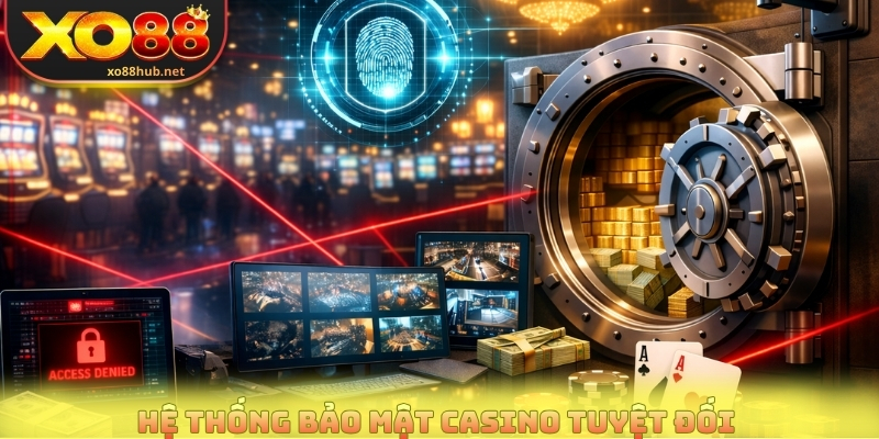 Casino Xanh Chín - Sảnh Game Trực Tuyến Cược Cực Đã 3 Hệ thống bảo mật casino tuyệt đối