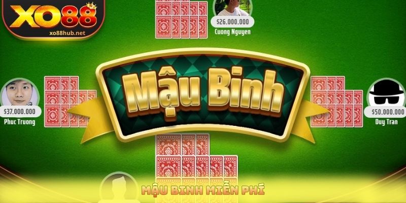 Mậu Binh Miễn Phí Online Giúp Bạn Luyện Kỹ Năng Xếp Bài 2 Mậu Binh Miễn Phí
