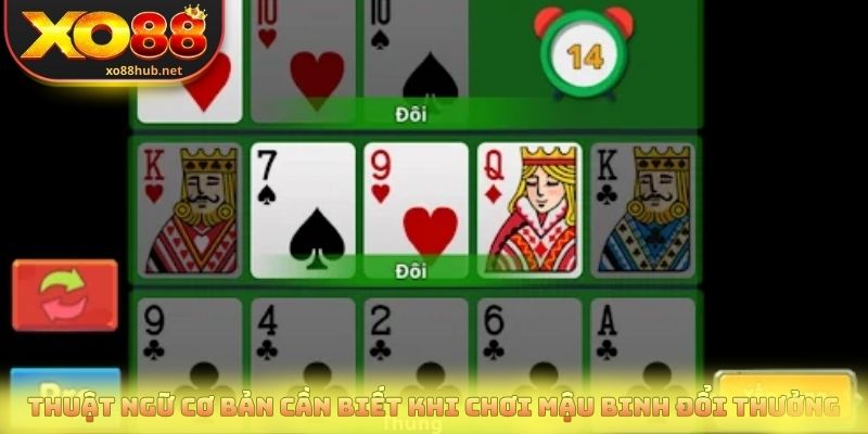 Bật Mí 3 Mẹo Mậu Binh Đổi Thưởng Giúp Tăng Tỷ Lệ Thắng 3 Thuật ngữ cơ bản cần biết khi chơi mậu binh đổi thưởng